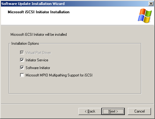 No Multipathing No Multipathing
