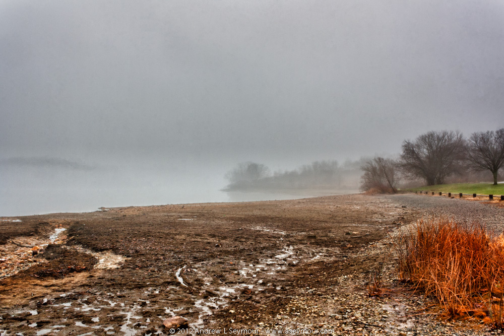 Morning Fog near Boat Launch Morning Fog near Boat Launch