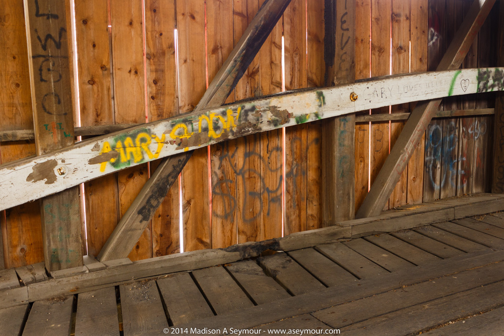 Arson damage at Speakman #1 in Chester County PA. - Notice the 'new' siding.