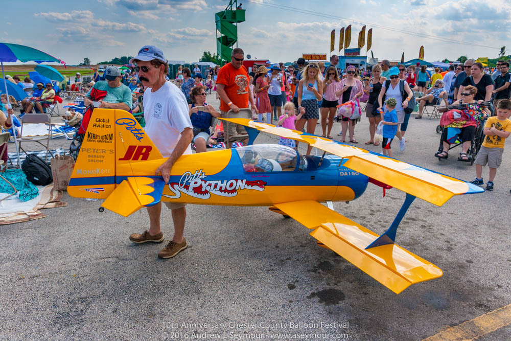 Images of remote controlled airplanes taken during the 10th Anniversary Chester County Balloon Festival at New Garden Airport in Toughkenamon PA.