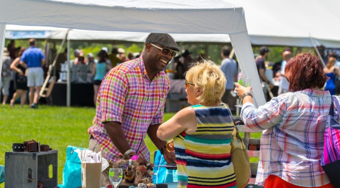 Brian Hearns-LivnSoL at the Brandywine Food & Wine Festival