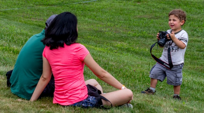 Children at the CC Balloon Festival
